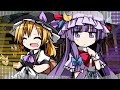 borrowing robbery touhou vocal mix but patchouli and marisa sing it fnf covers