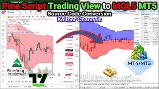 Trading View|PineScript to MT5|MQL5 Indicator Conversion [PART 657] Keltner Channel #forexalgotrader