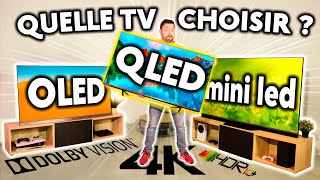 Quelle Télévision choisir ? (OLED vs QLED vs Mini LED)