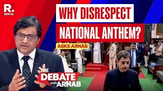 DMK's Disrespect To National Anthem Is Disrespect to Constitution | Arnab's View