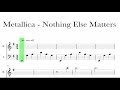 Metallica - Nothing Else Matters Sheet Music