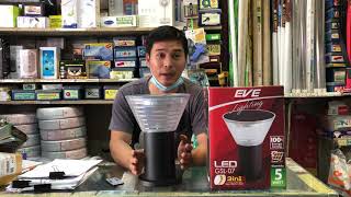 Mr Plug review: โคมไฟติดหัวเสา โซล่าเซลล์  EVE รุ่น 3 in 1