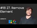 Remove Element | Two Pointer Approach