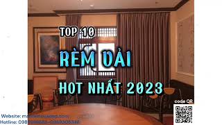 Top 10 Mẫu Rèm Vải Hot Nhất 2023