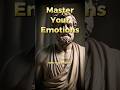 Master Your Emotions with Stoicism this way... #stoicism #confidence #stoicphilosophy #stoic