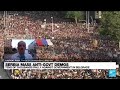 Tens of thousands gather in Belgrade for fifth anti-government protest since mass shootings