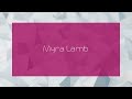 Myra Lamb - appearance