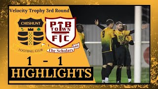 MATCH HIGHLIGHTS I Cheshunt FC vs Potters Bar Town FC I Velocity Cup Third Round I 22/10/2024