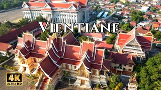 Vientiane, Capital of Laos 🇱🇦 By Drone #4k #vientiane #laos #dronevideo