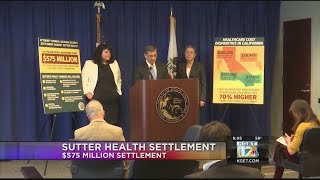 State settles lawsuit with Sutter Health