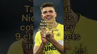 Nick Pope & Newcastle| #premierleague #newcastle #nickpope #crystalpalace #football #shorts