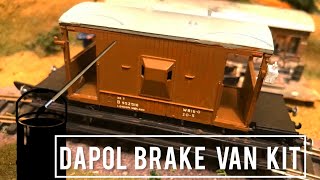 Building the Dapol Brake Van