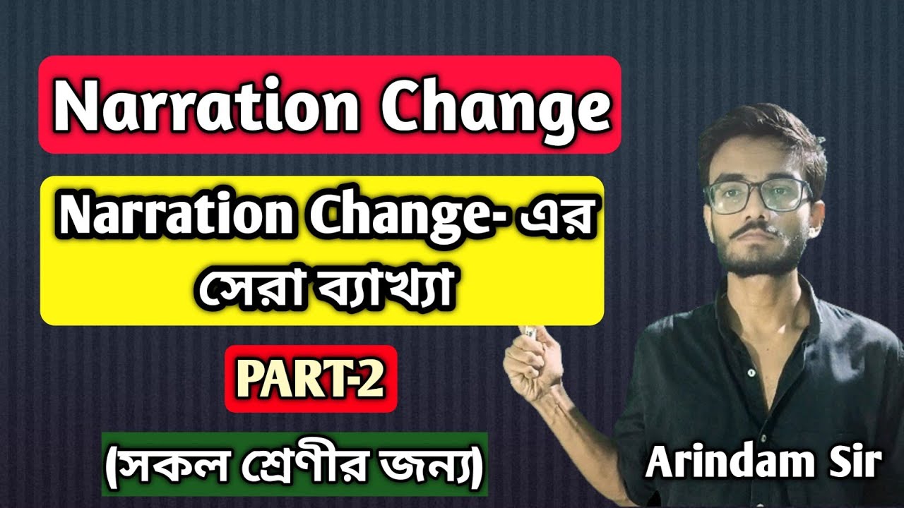 Narration Change Class-10/11/12|Narration Change For All Class ...