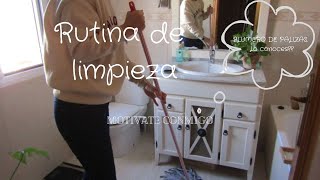 LIMPIAMOS la casa🏡 //Rutina a fondo🧽 // Motívate conmigo// Clean with me