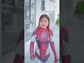 Two Spider girl battle for love Spiderman #spiderman #funny #angel