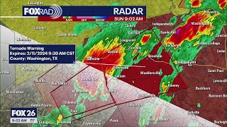 WATCH WEATHER UPDATE: TWO TORNADO WARNINGS