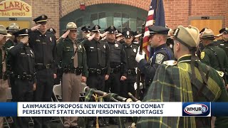 Lawmakers propose incentives to combat persistent NH State Police personnel shortages