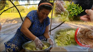 ส้มกะหลำใส่หนังหมู (กระหล่ำดอง) | อร่อยนัวร์