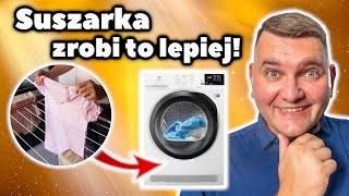 Wysuszy nawet delikatną wełnę i buty. Test suszarek electrolux.