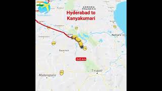 Hyderabad to Kanyakumari train journey#kanyakumari #travel #train #vlogger #explore