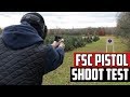 First Strike FSC Paintball Pistol First Test - 4K