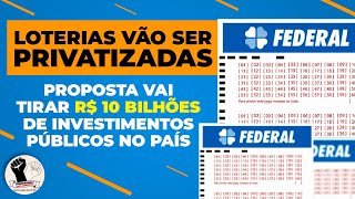 GOVERNO LULA QUER PRIVATIZAR LOTÉRICAS DA CAIXA! Absurdo!