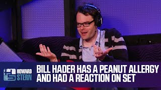 Bill Hader Went Into Anaphylactic Shock After Accidentally Eating Peanuts on Set (2013)