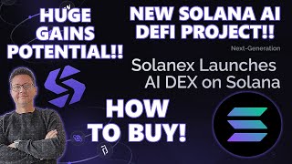 New Solana AI Coin Solanex AI has MASSIVE UPSIDE POTENTIAL!! Next 1000X Hidden Gem on Solana!!