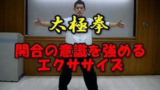 【太極拳】「開合」の意識を強めるエクササイズ（＃095）