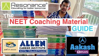 The Ultimate Study Materials Review for NEET | Allen vs Aakash vs Resonance | Test Series Review