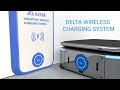 Delta Wireless Charging System for AGVs, AMRs & Industrial e-Vehicles