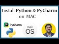 Install Python 3.12 and PyCharm on MAC (2024)