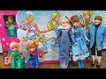 Elsa and Anna toddlers get Barbie's advent calendar