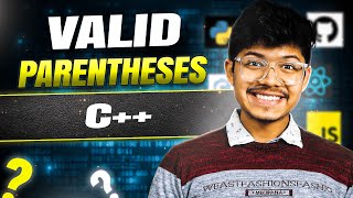Valid Parentheses | Day 002 | Stack | How to arrive at Data Structure | C++/Java/Python