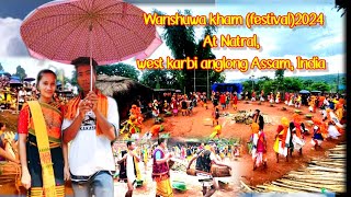 Wanshuwa kham festival at Natral,west karbi anglong,India2024@maslaiboroi