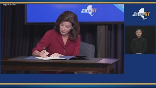 Governor Hochul signs new bill today to increase transparency