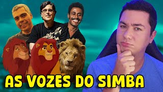 O MELHOR DUBLADOR do SIMBA | O REI LEÃO