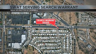 SWAT serves search warrant on Tucson's southside