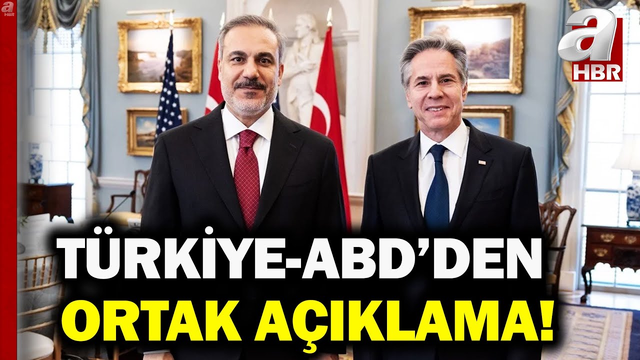 Türkiye-ABD Stratejik Mekanizma Toplantısında "Gazze" Vurgusu! | A ...