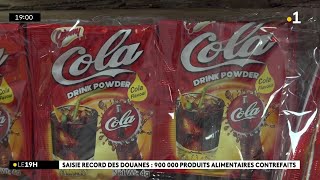 Une saisie record par les douanes de La Réunion : 900 000 produits alimentaires de contrefaçon