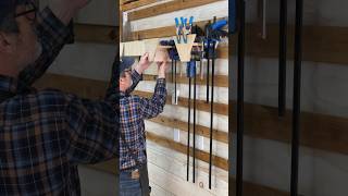 DIY Workshop Storage: The French Cleat Wall Clamp Rack #woodworking #woodworkingprojects #workshops