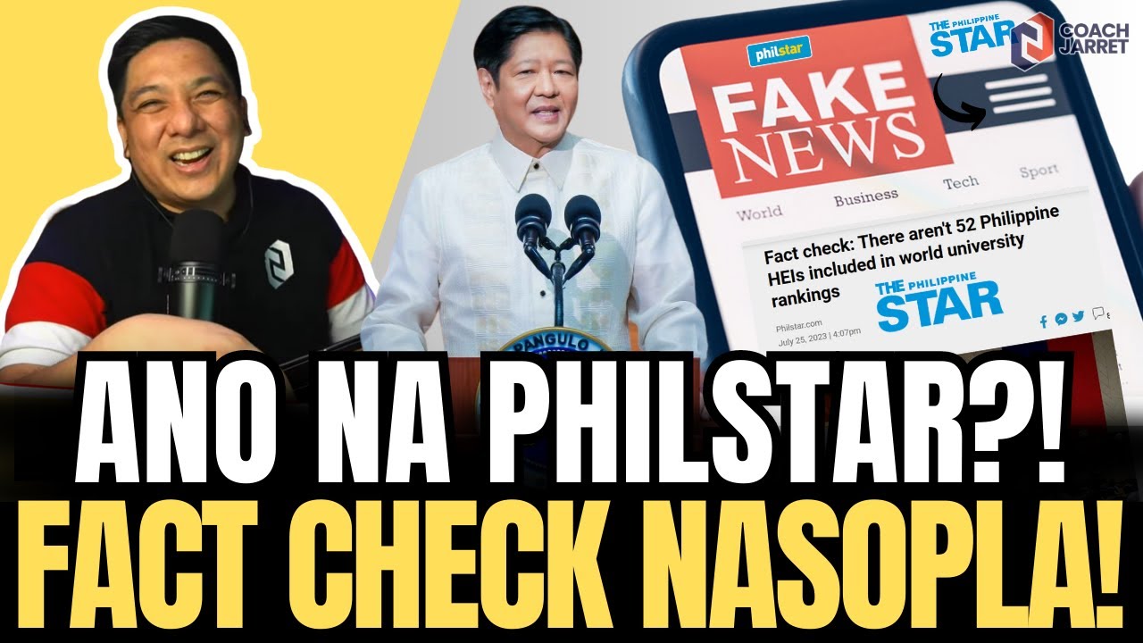 MGA PAGOD NA KAYO? PHILSTAR AT FACT CHECK PHILIPPINES SUNOG! - YouTube