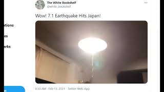 Breaking News! Large Earthquake Near Japan M 7.1 Mariana Trench Subduction