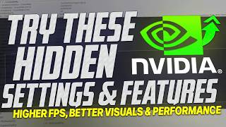 🔧 These HIDDEN Nvidia SETTINGS gain upto 20% MORE FPS & Lower latency, 𝙄𝙈𝙋𝙍𝙊𝙑𝙀 𝙂𝙍𝘼𝙋𝙃𝙄𝘾𝙎 ✅