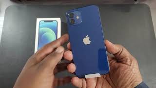 Apple iPhone 12 (Blue Color) 128GB Unboxing