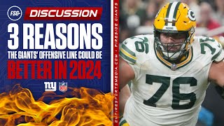 3 Reasons the Giants' Offensive Line Could Be Better in 2024