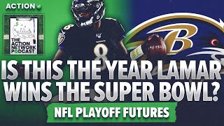 NFL Playoff Futures To Take NOW! | NFL Playoff Best Bets | The Action Network Podcast