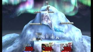 SSBB: Wi-fi Friendlies - Zelda (Auto) v.s. Falco (Dave) v.s. Wolf (Blacky)