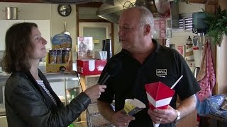 Patatje Tegenwind op de Oosterscheldekering