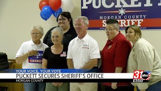 Morgan County reelects Sheriff Ron Puckett over Ana Franklin